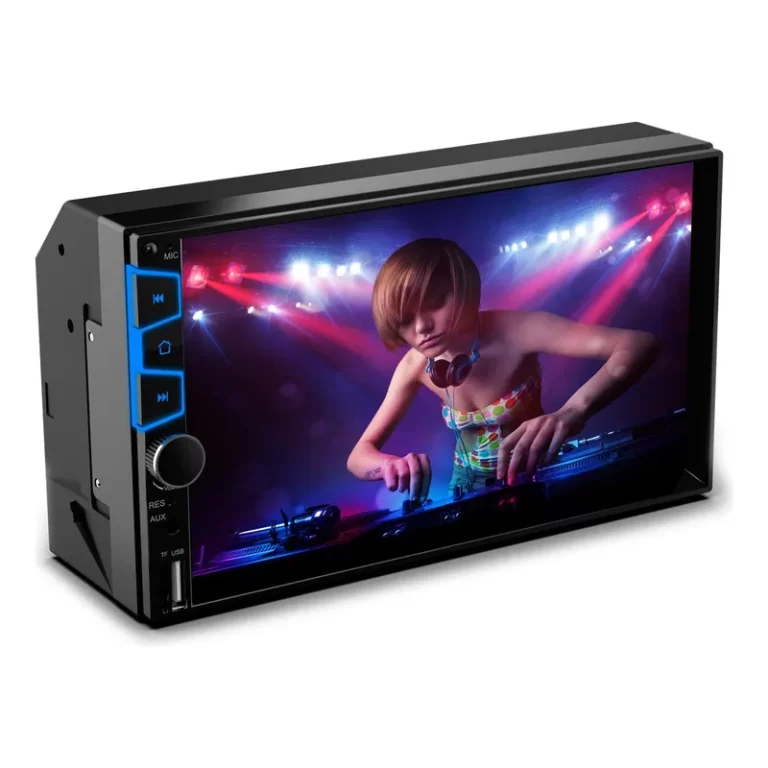 Central Multimídia Mp5 WLK AUTOMOTIVE WK70S 2din Espelhamento Ios e Android Bt USB SD Card AUX RCA Universal