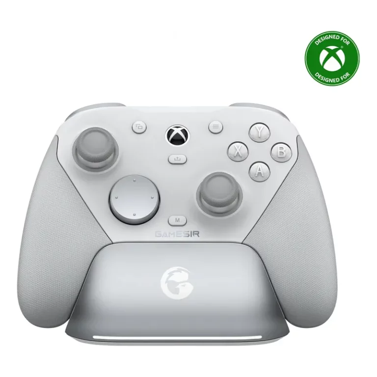 Controle Gamesir G7 Pro Xbox Pc Android Com Dock Hall Rgb Cor Branco