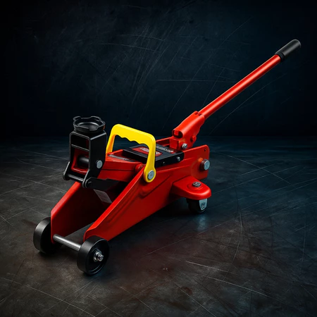 Macaco Hidráulico Tipo Jacaré 2 Toneladas com Maleta Plástica Worker