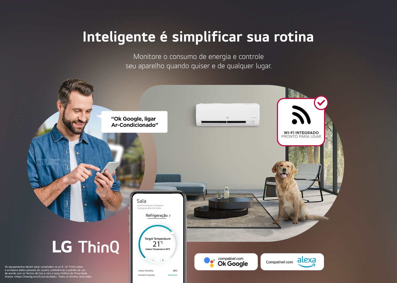 Ar Condicionado LG Dual Inverter Voice 12000 BTUs é econômico? Dicas de uso!