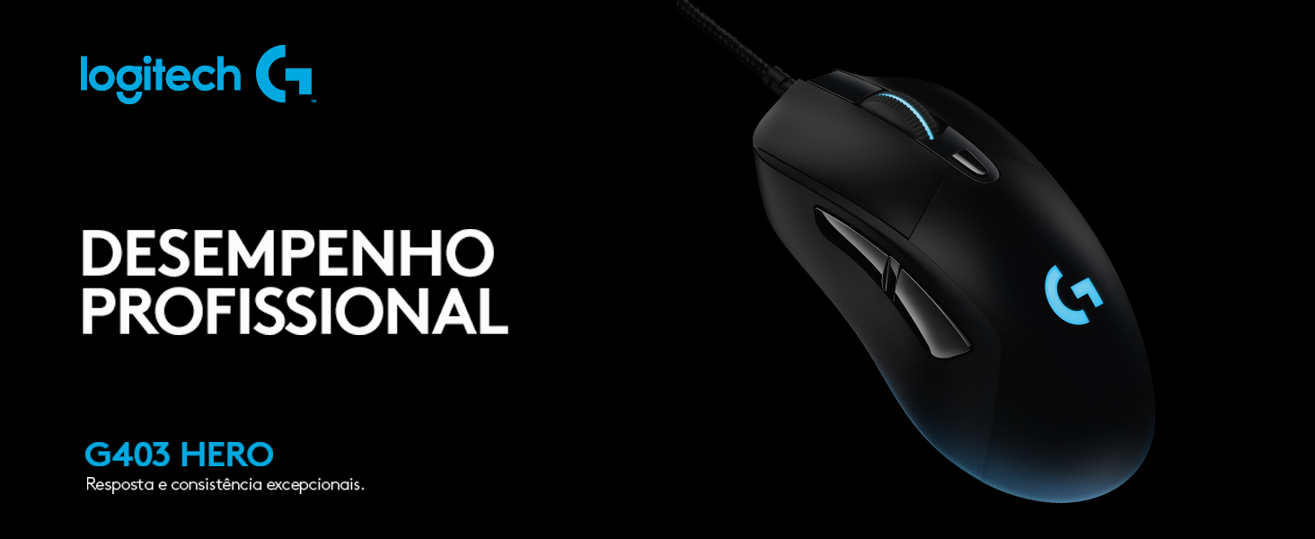 Logitech G403 Hero: Análise Completa e Detalhada para Gamers Profissionais