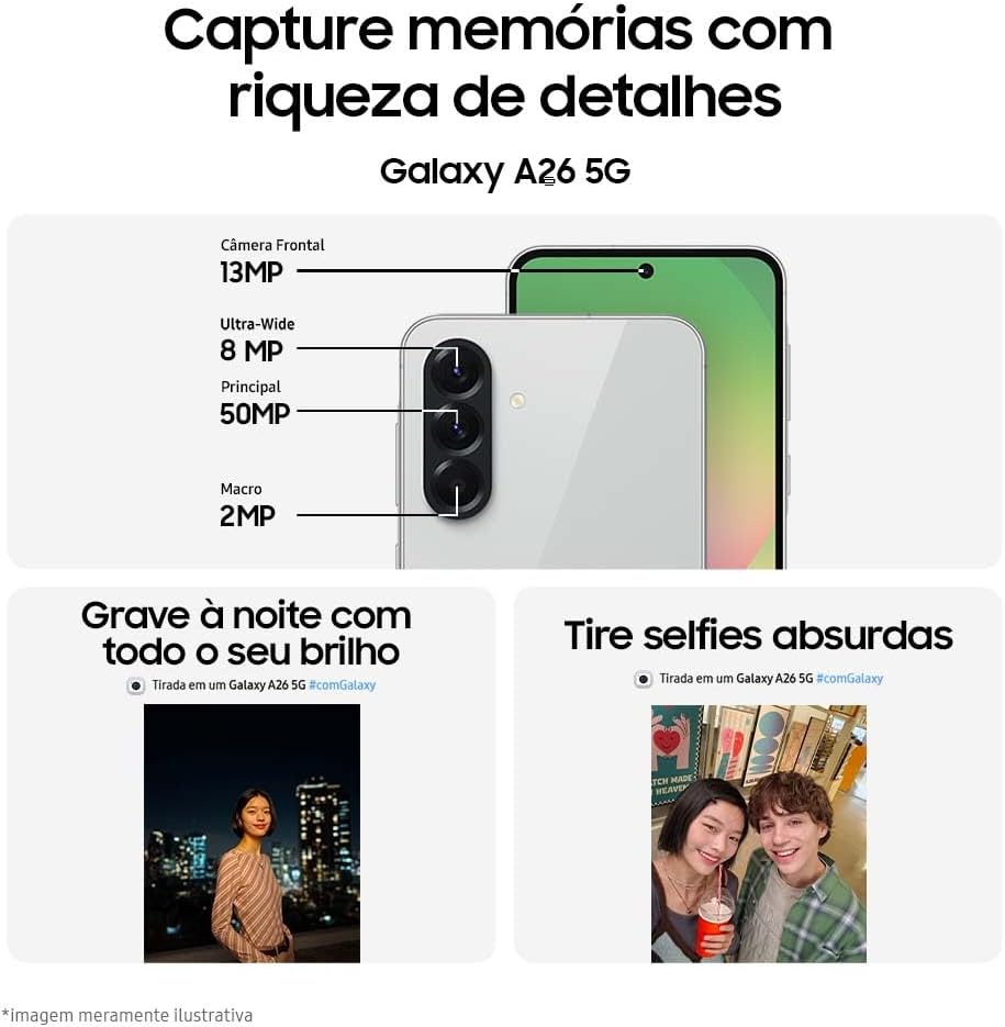 Samsung Galaxy A26 5G: Vale a Pena o 5G Acessível da Samsung?